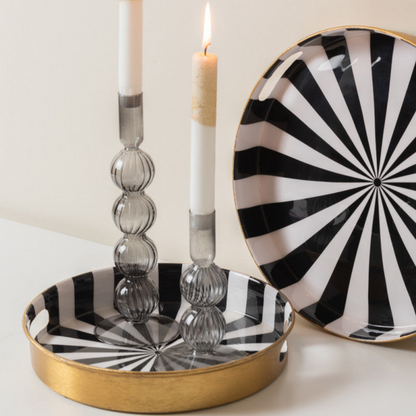 Candy swirl tray duo