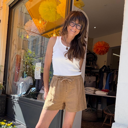 Short en lin Lilou