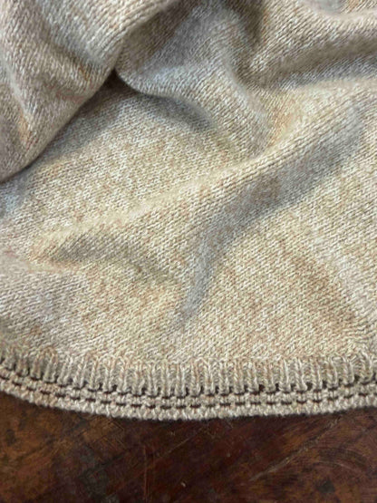 Echarpe triangle Balady beige wood- Maison Anje