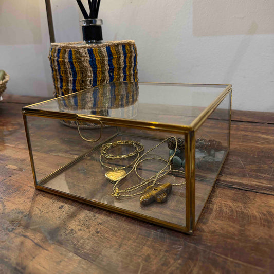 Boite à bijoux carrée XL - Bazar de luxe