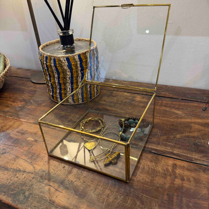 Boite à bijoux carrée XL - Bazar de luxe