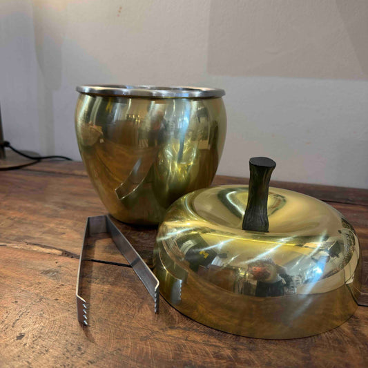 Seau à glaçons isotherme apple ice - gold - Bazar de Luxe