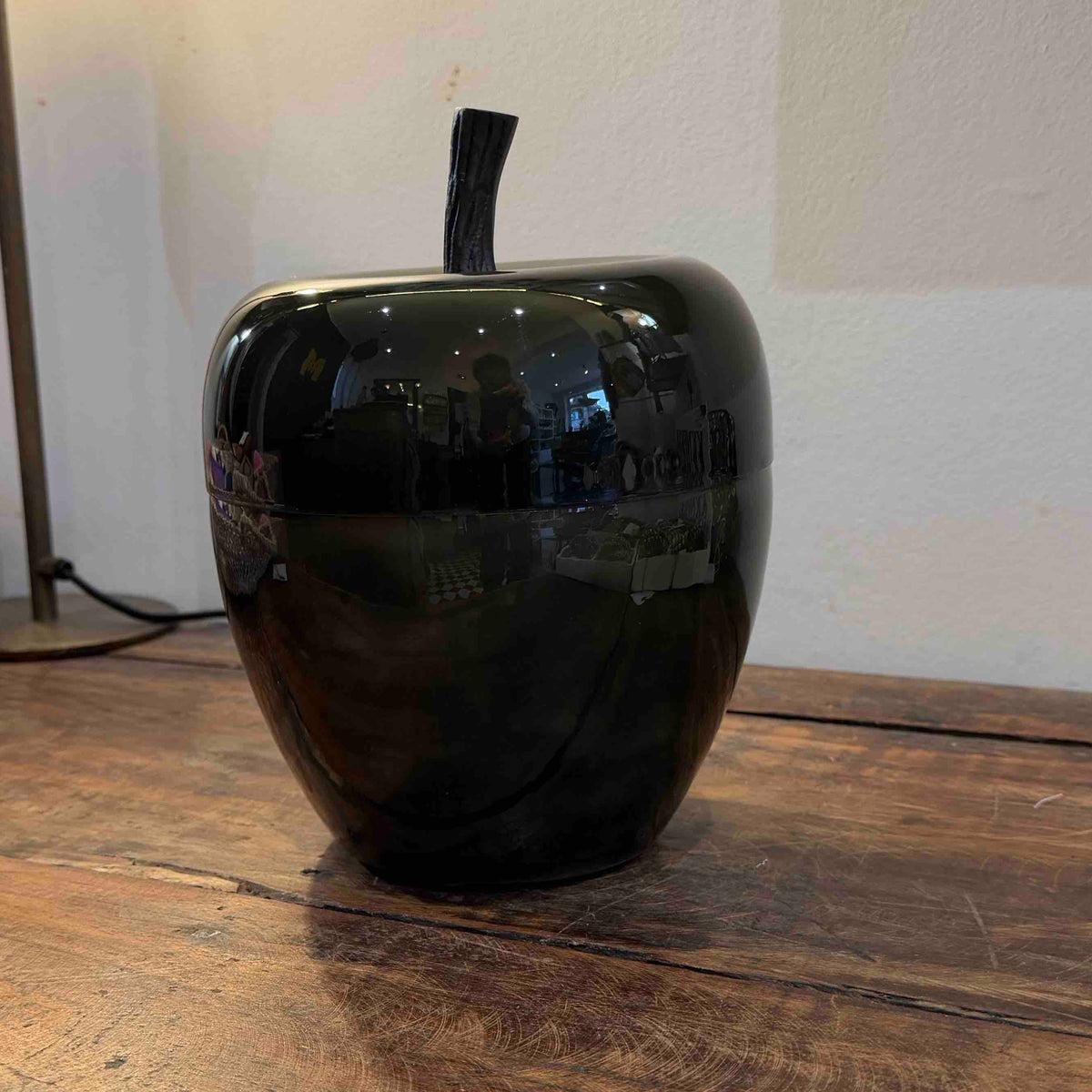 Seau à glaçons isotherme apple ice - kaki anthracite - Bazar de Luxe