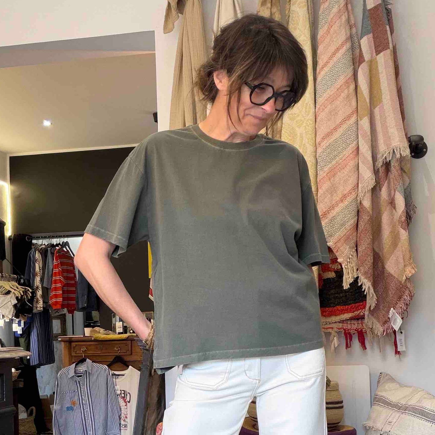 Navy Ambre T-shirt - Hod Paris