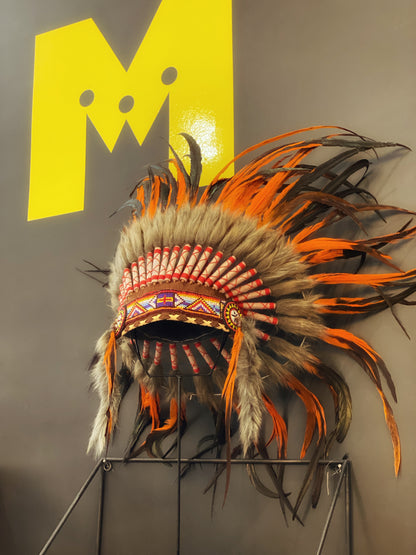 The Indian headdress