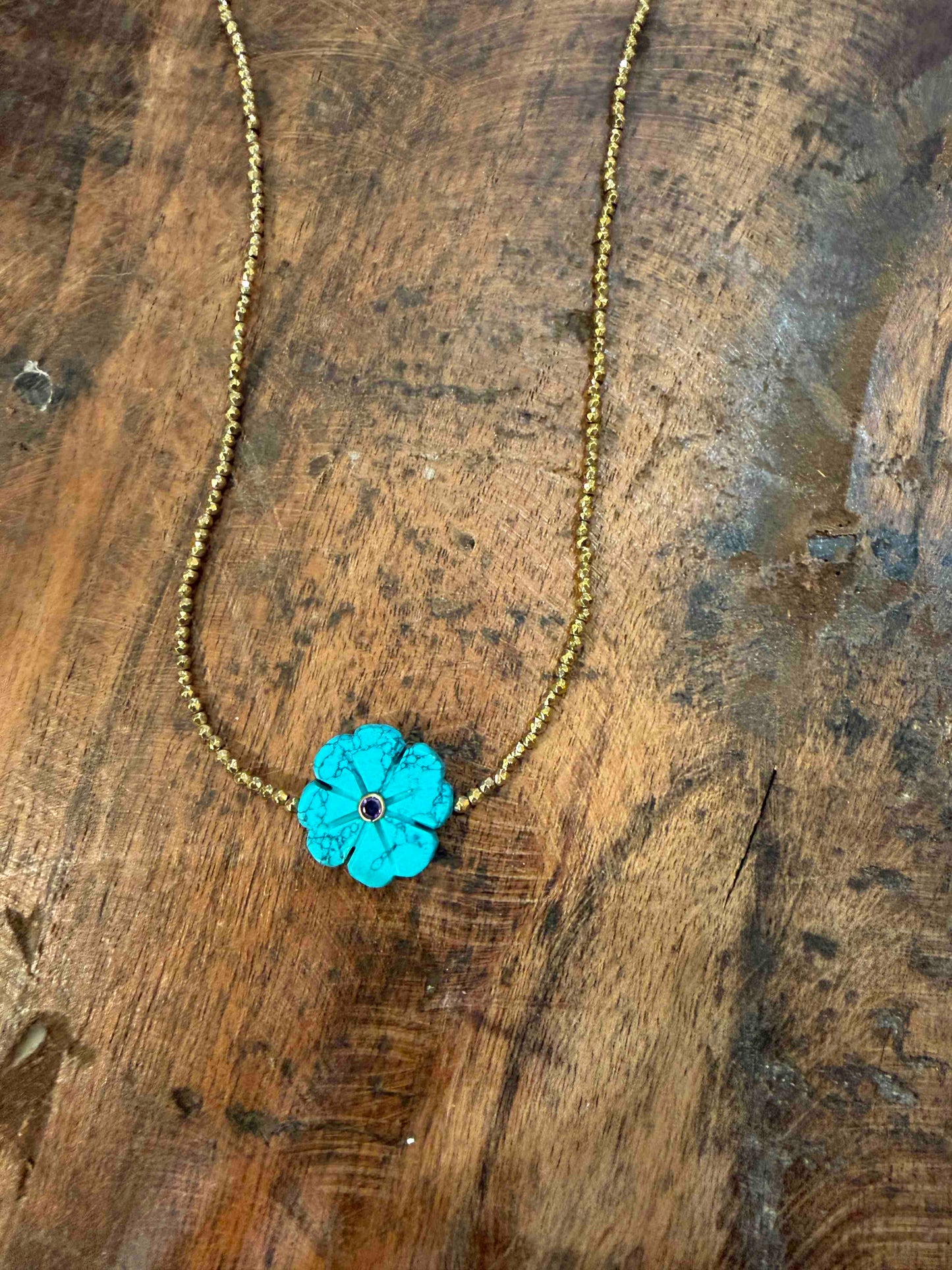 Flower bracelet necklace - The World is stoned