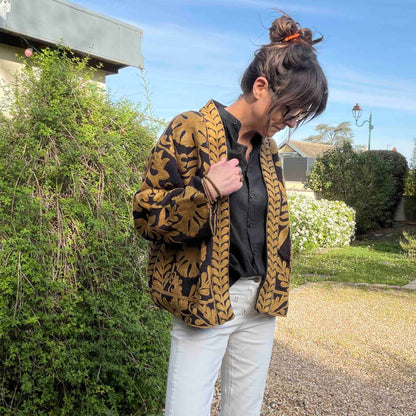 Arizona gold embroidered jacket