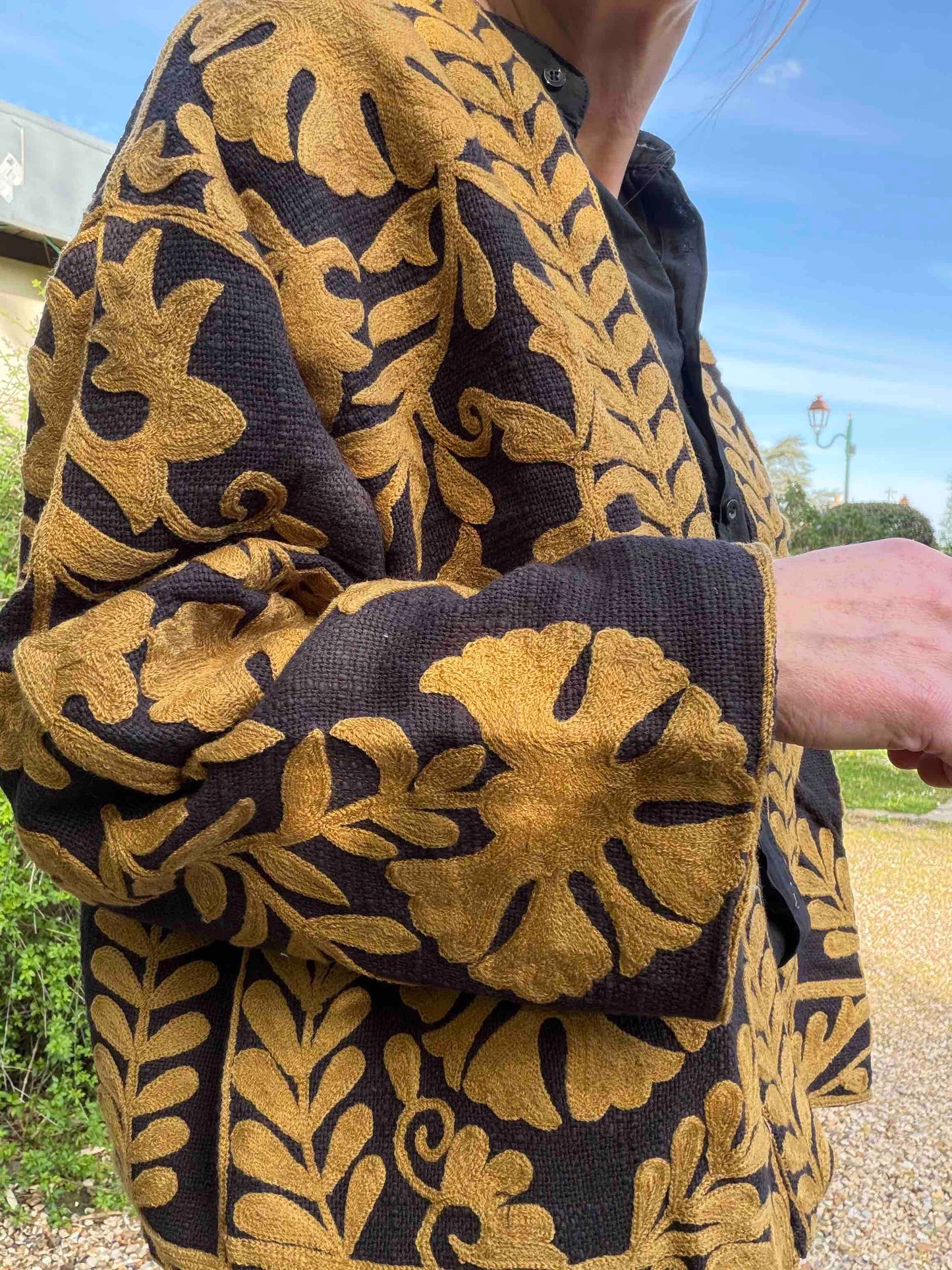 Arizona gold embroidered jacket