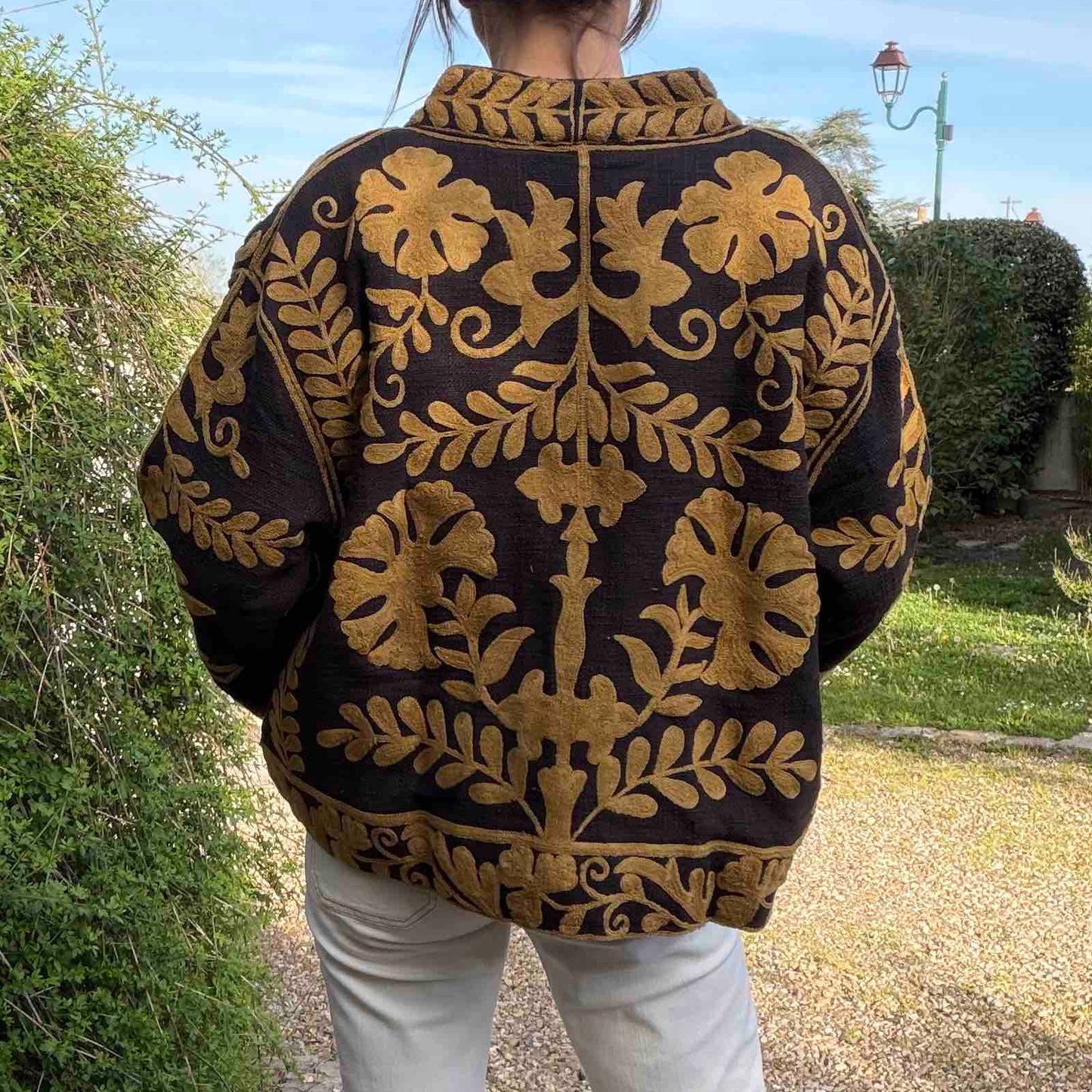 Arizona gold embroidered jacket