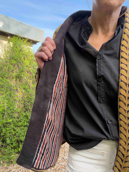Arizona gold embroidered jacket