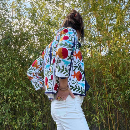 Arizona tropic embroidered jacket