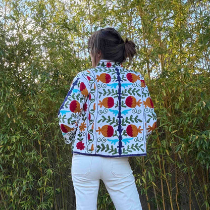 Arizona tropic embroidered jacket