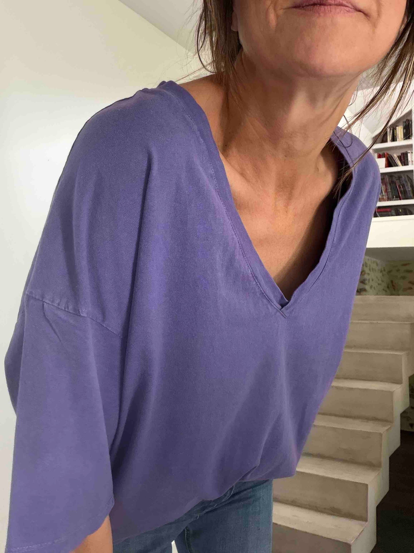 T-shirt Max col V - 8 coloris