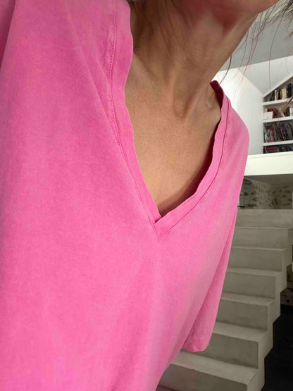T-shirt Max col V - 8 coloris