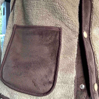 Gisèle sleeveless vest: navy, chocolate or khaki