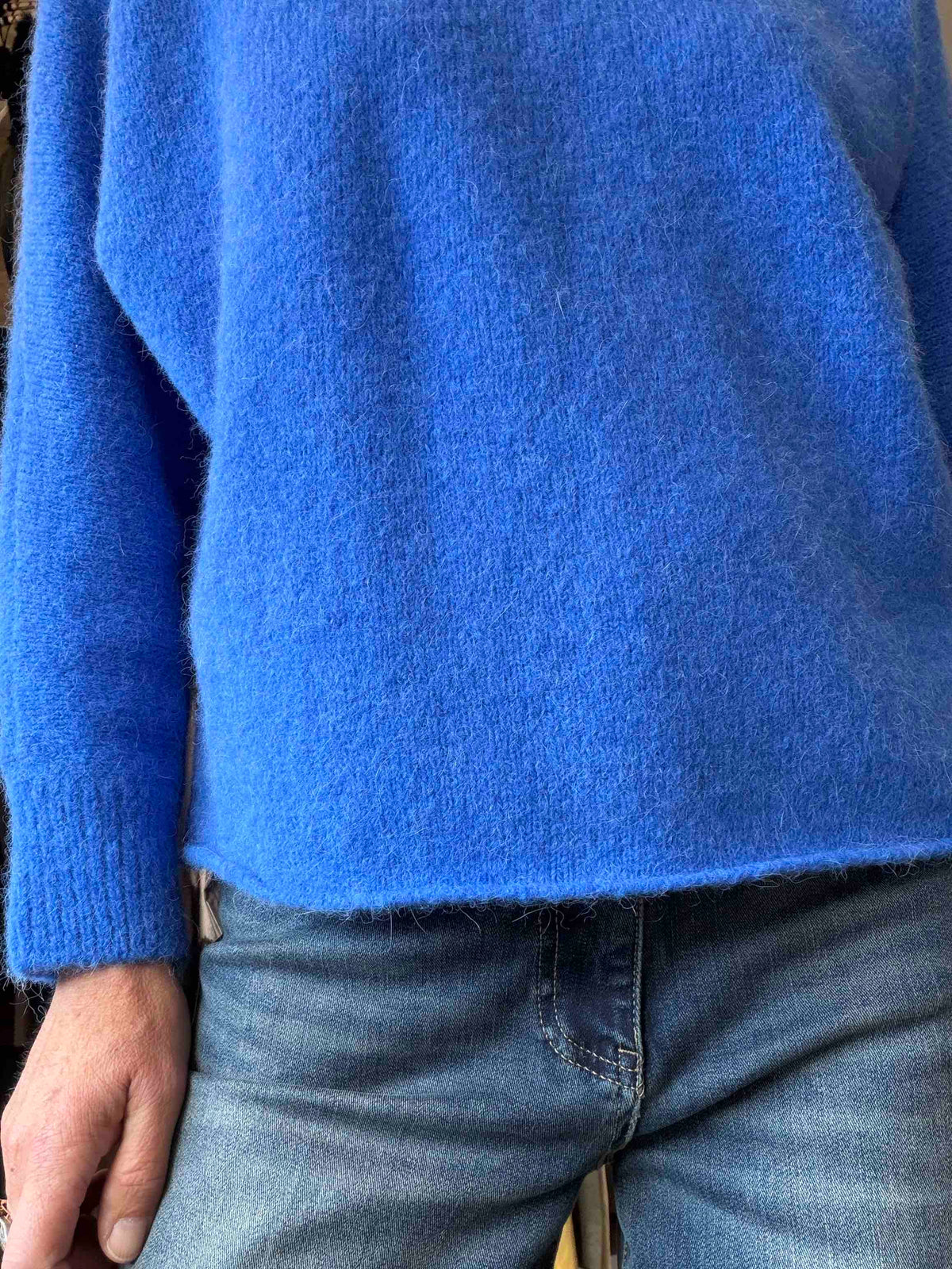 Pull Barico électrique blue - Maison Anje
