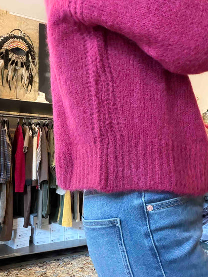 Gilet Brali grenat - Maison Anje