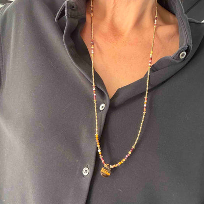 Ceyla gold necklace new