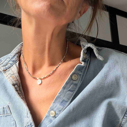 Ceyla gold necklace new