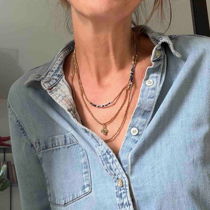 Ceyla gold necklace new