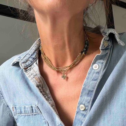 Ceyla gold necklace new