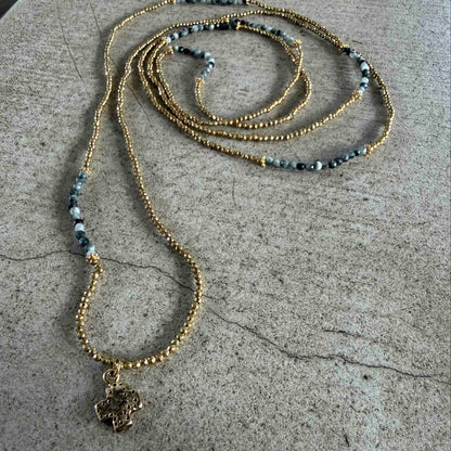 Ceyla gold necklace new