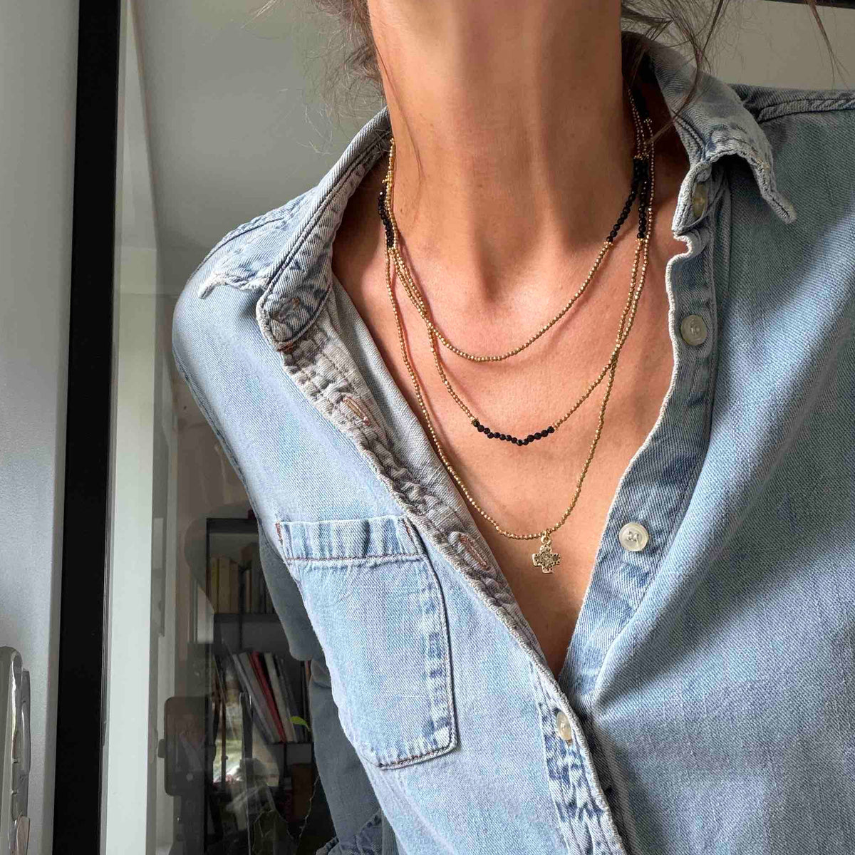 Ceyla gold necklace new