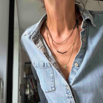 Ceyla gold necklace new