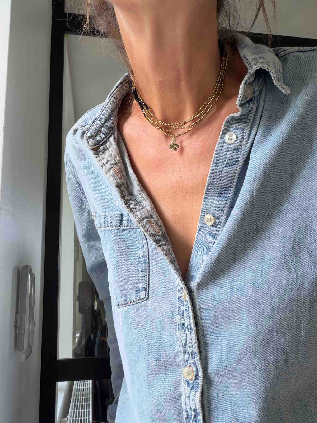Ceyla gold necklace new