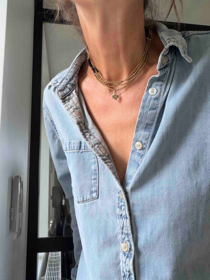Ceyla gold necklace new