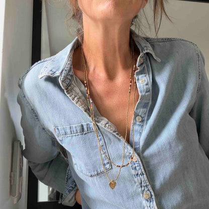 Ceyla gold necklace new
