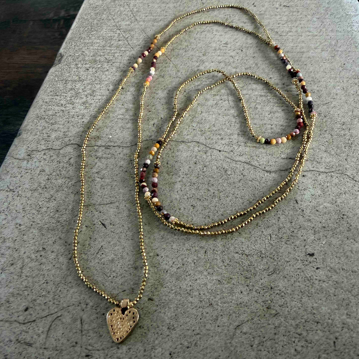 Ceyla gold necklace new