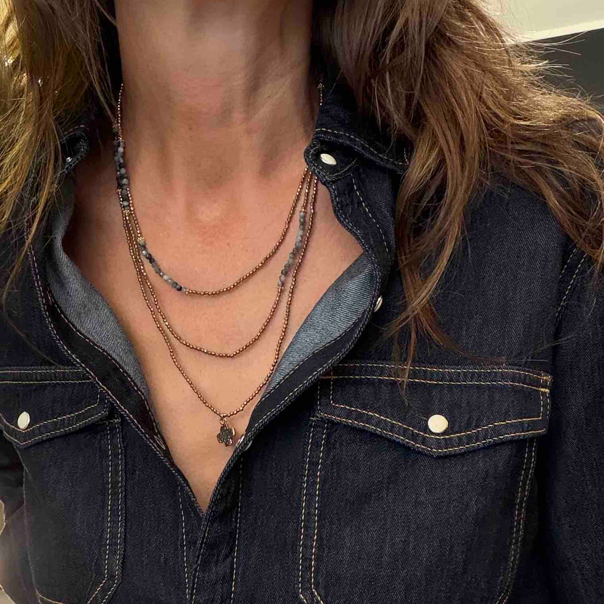 Ceyla gold necklace new
