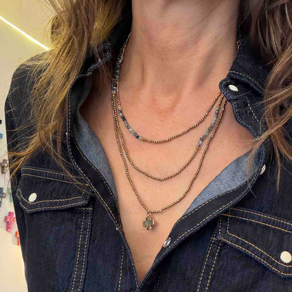 Ceyla gold necklace new