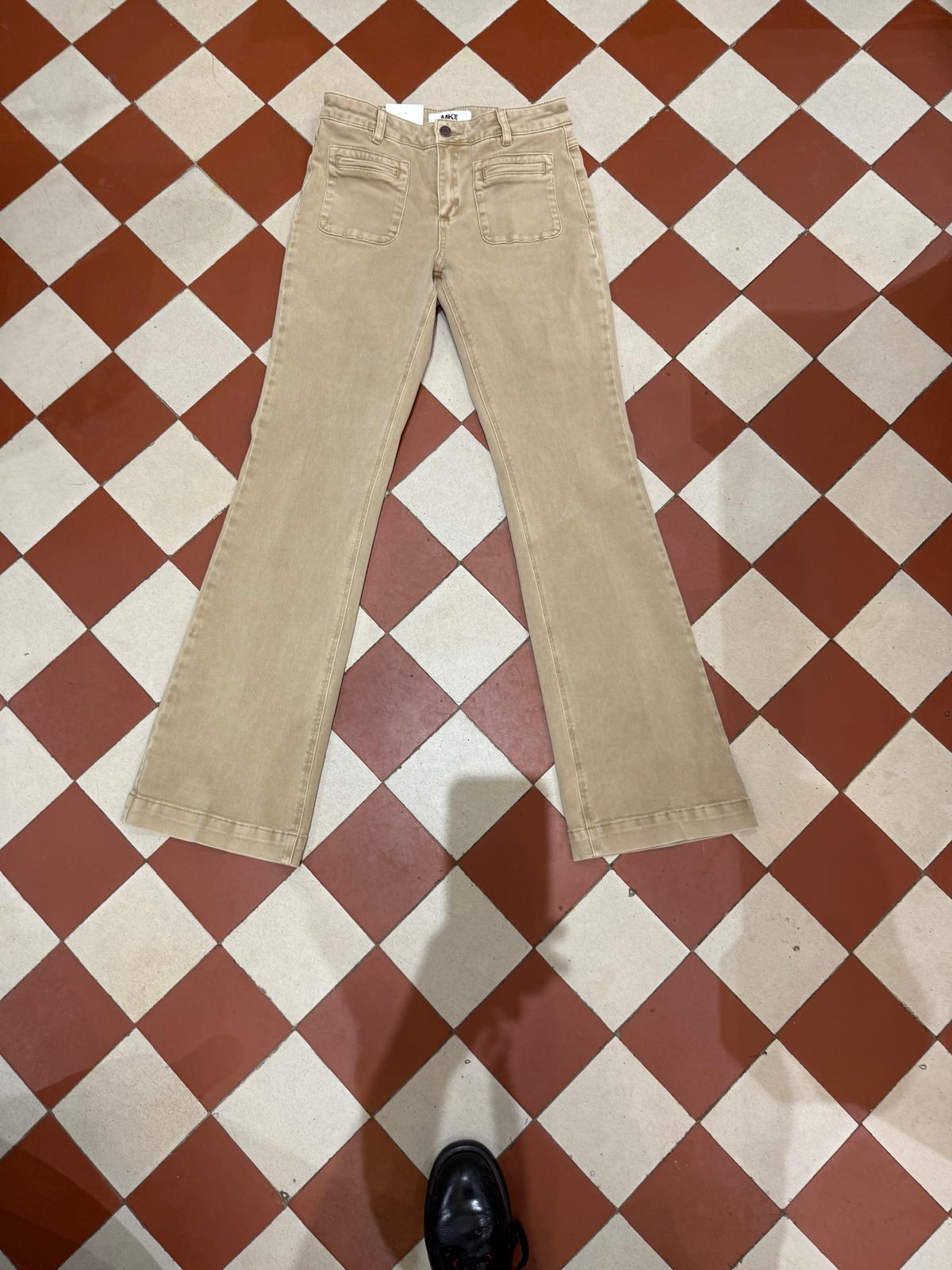 Jean The Diana Pacific Drill beige - MKT Studio