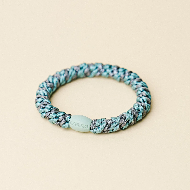 Kknekki Velvet Stripe Orange Bracelet/Elastic