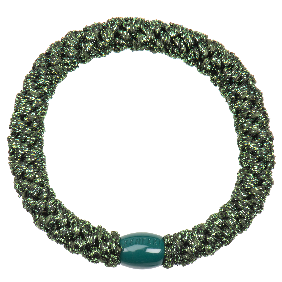 Kknekki army glitter bracelet/hair tie