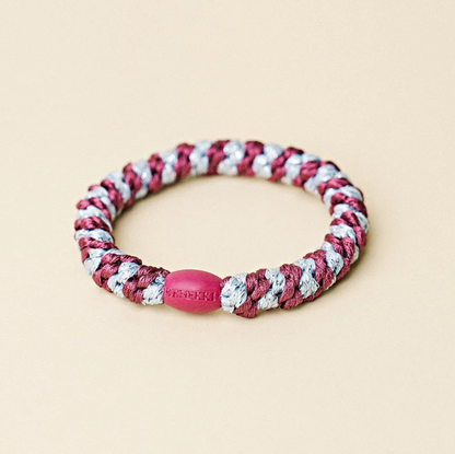Kknekki Velvet Stripe Orange Bracelet/Elastic