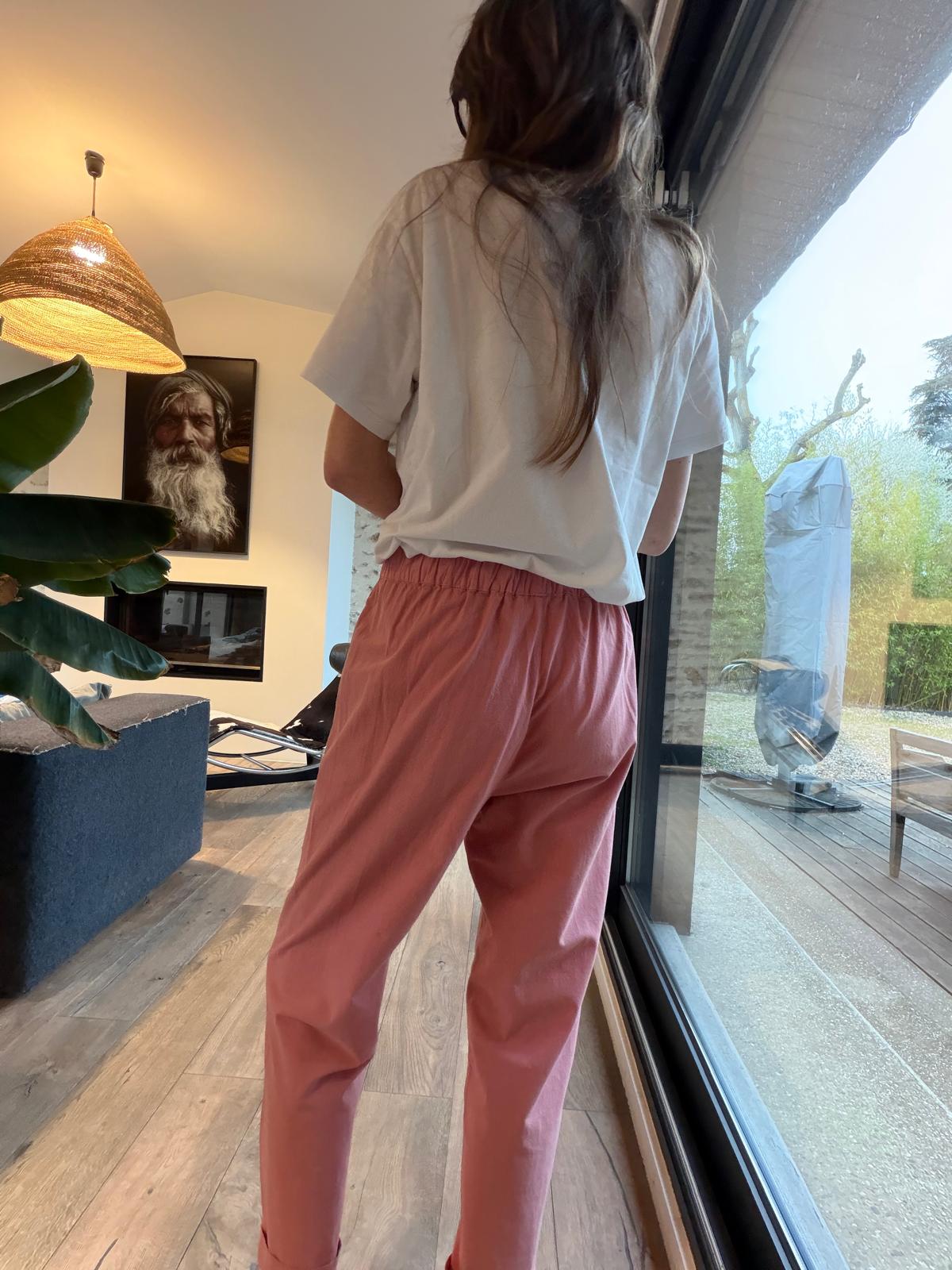 Jabiru blush trousers