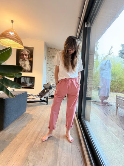 Jabiru blush trousers
