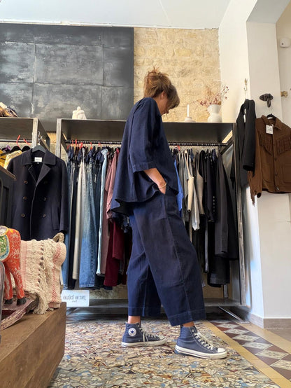 Pantalon New Copenhagen ankle dark denim