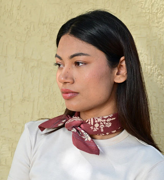 Petit foulard GALATIE Bordeaux
