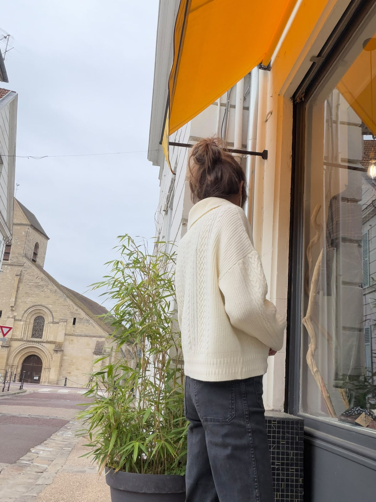 Pull Baxter milk - Maison Anje