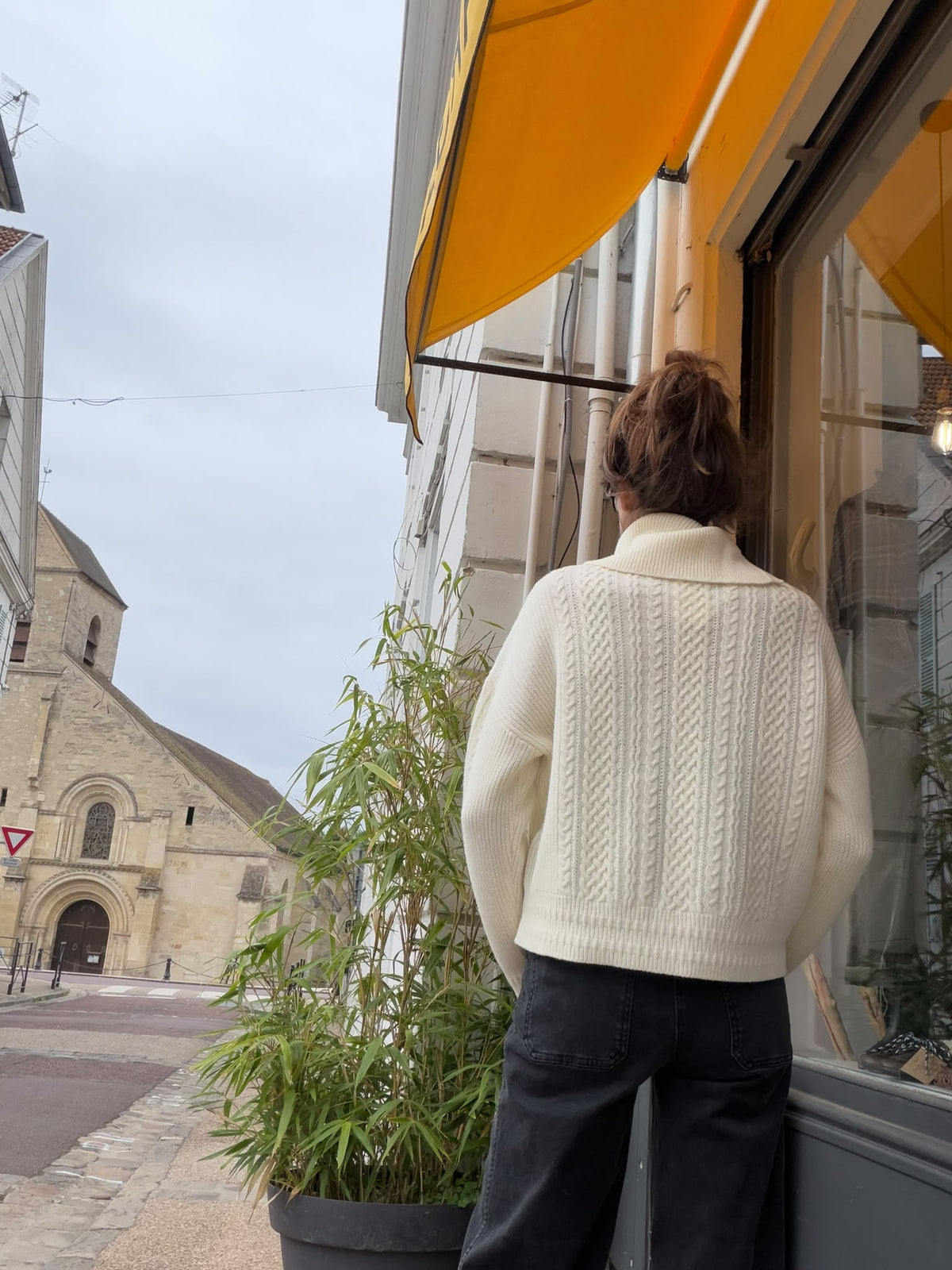 Pull Baxter milk - Maison Anje