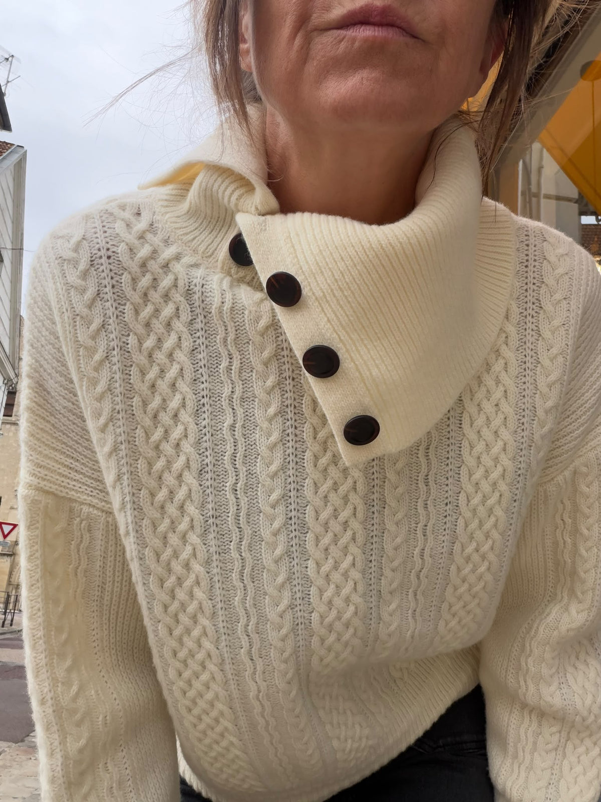 Pull Baxter milk - Maison Anje