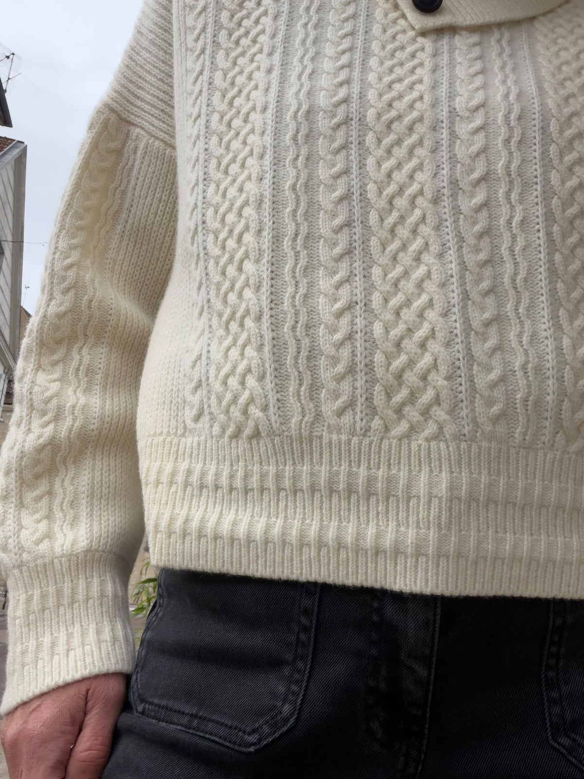 Pull Baxter milk - Maison Anje