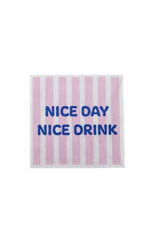 Rosy Napkin, Multicolor pack of 20