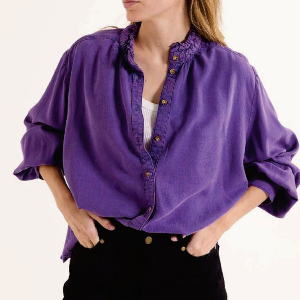 Blouse Soline Purple - Sacré Coeur