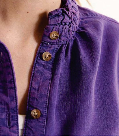 Blouse Soline Purple - Sacré Coeur