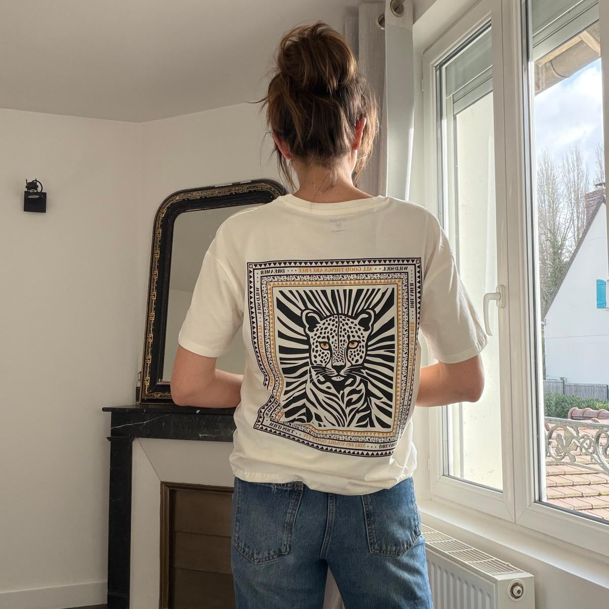 T-shirt Tigrou natural